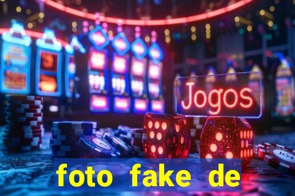 foto fake de mulher no espelho
